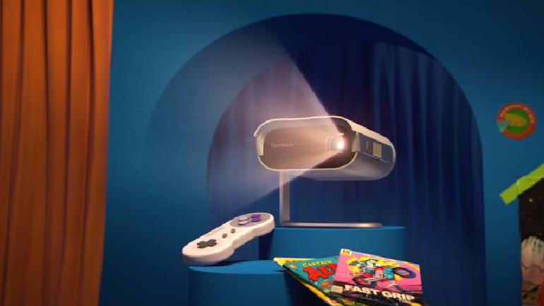 Ο νέος M1 Pro της ViewSonic με ευέλικτη, έξυπνη βάση κάνει προβολή 360ο